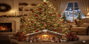 Quando il Mondo si Illumina: la Storia dell’Albero di Natale, del Presepe e delle Decorazioni che Parlano al Cuore