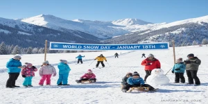 ❄️ 18 gennaio – Giornata Mondiale della Neve