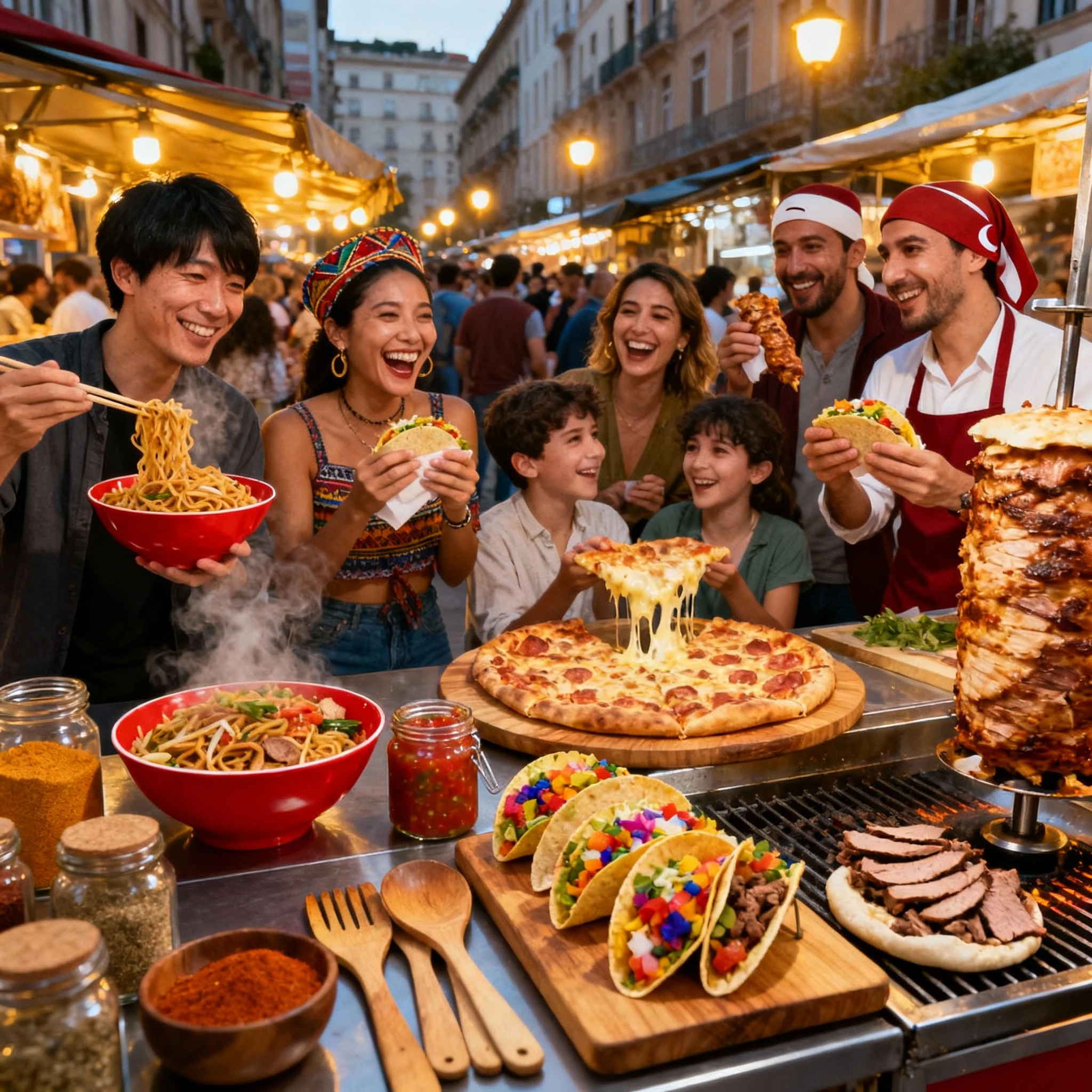 🌍 Il mondo in un morso: i sapori felici dello street food internazionale