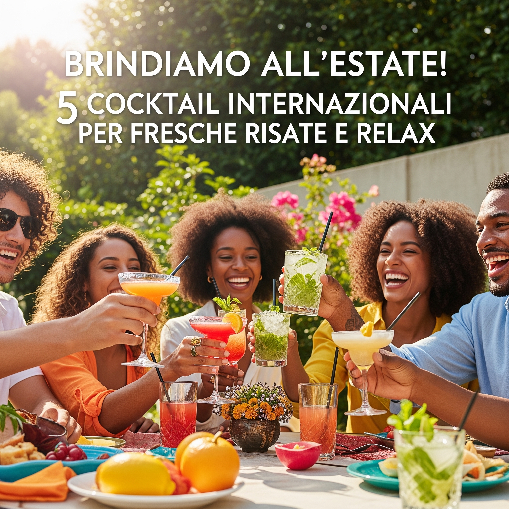 Brindiamo all’Estate! 5 Cocktail Internazionali per Fresche Risate e Relax