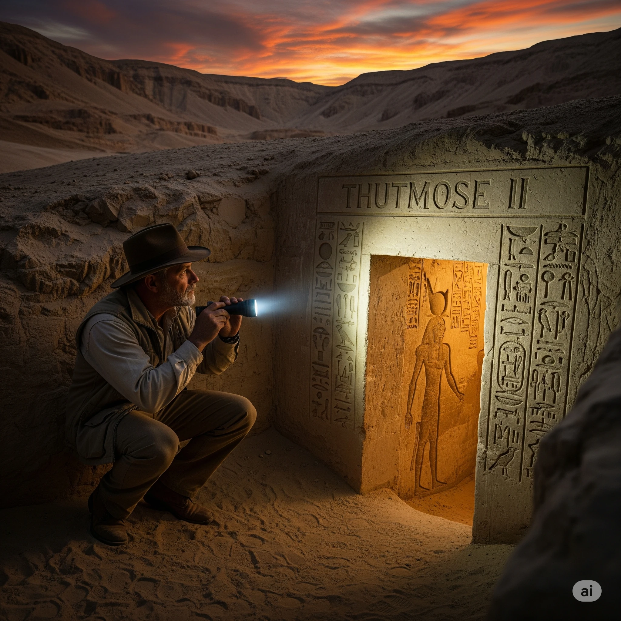 Scoperta Storica in Egitto: Ritrovata la Tomba Perduta del Faraone Thutmose II nella Valle dei Re