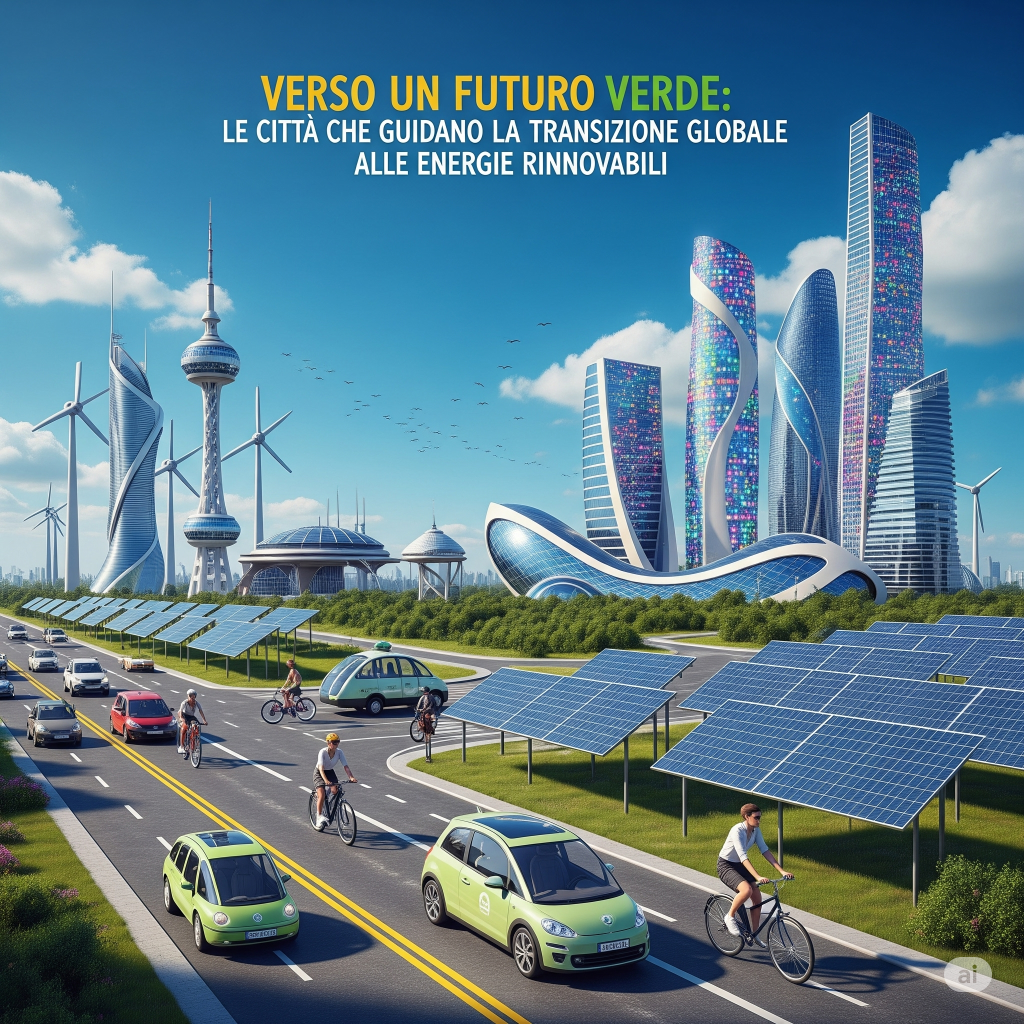 Verso un Futuro Verde: Le Città che Guidano la Transizione Globale alle Energie Rinnovabili