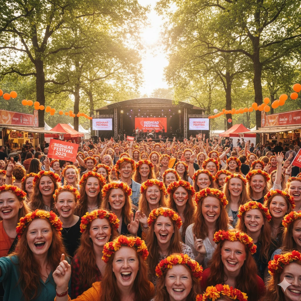 Festival delle Teste Rosse 2025: la grande festa internazionale a Tilburg e oltre