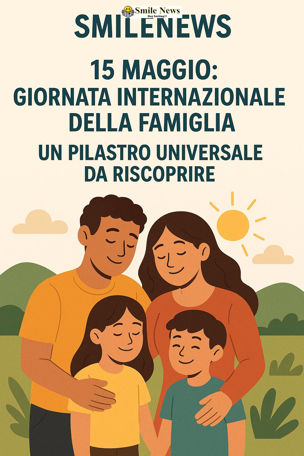   15 Maggio: Giornata Internazionale della Famiglia – Un Pilastro Universale da Riscoprire