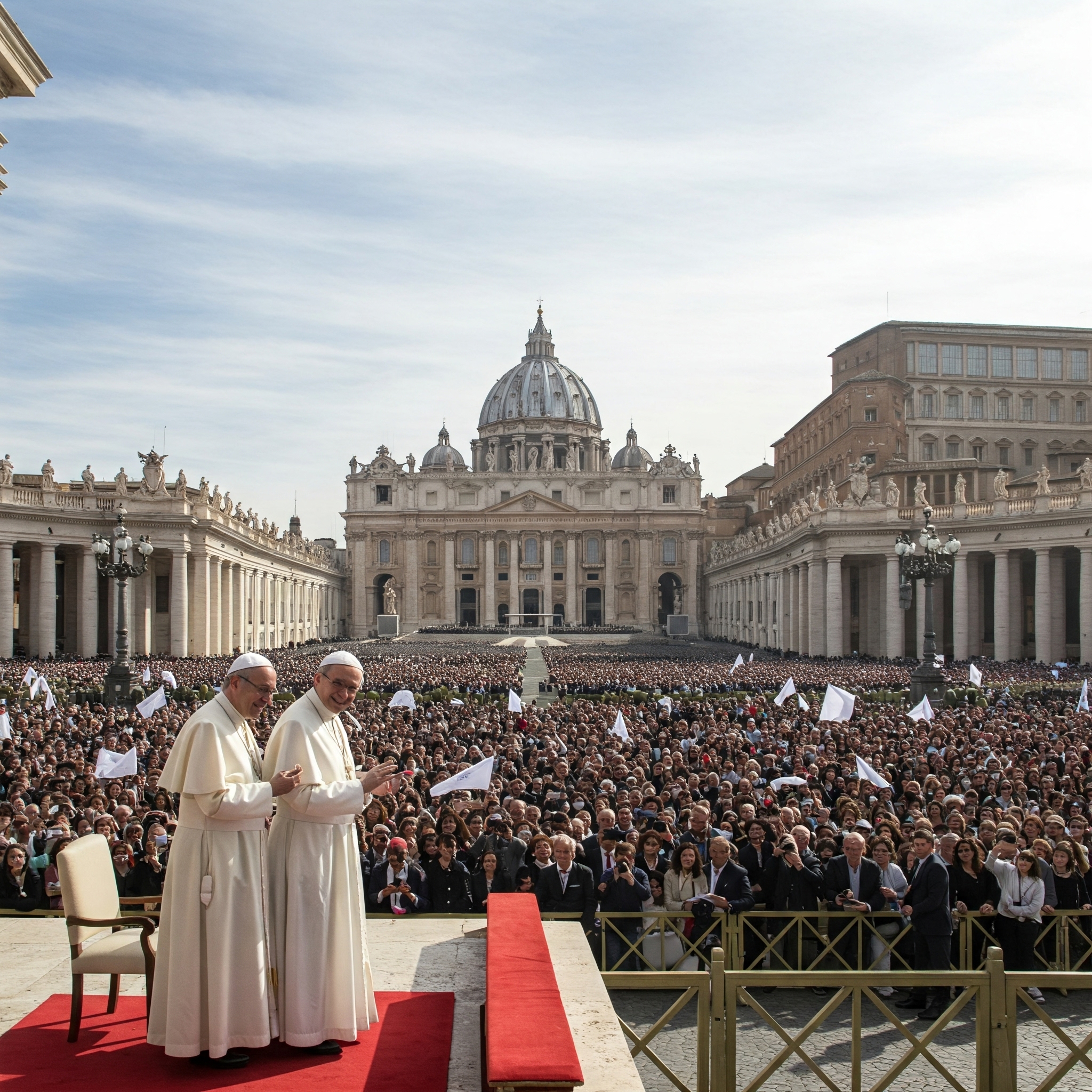 È stato eletto il nuovo Papa.
