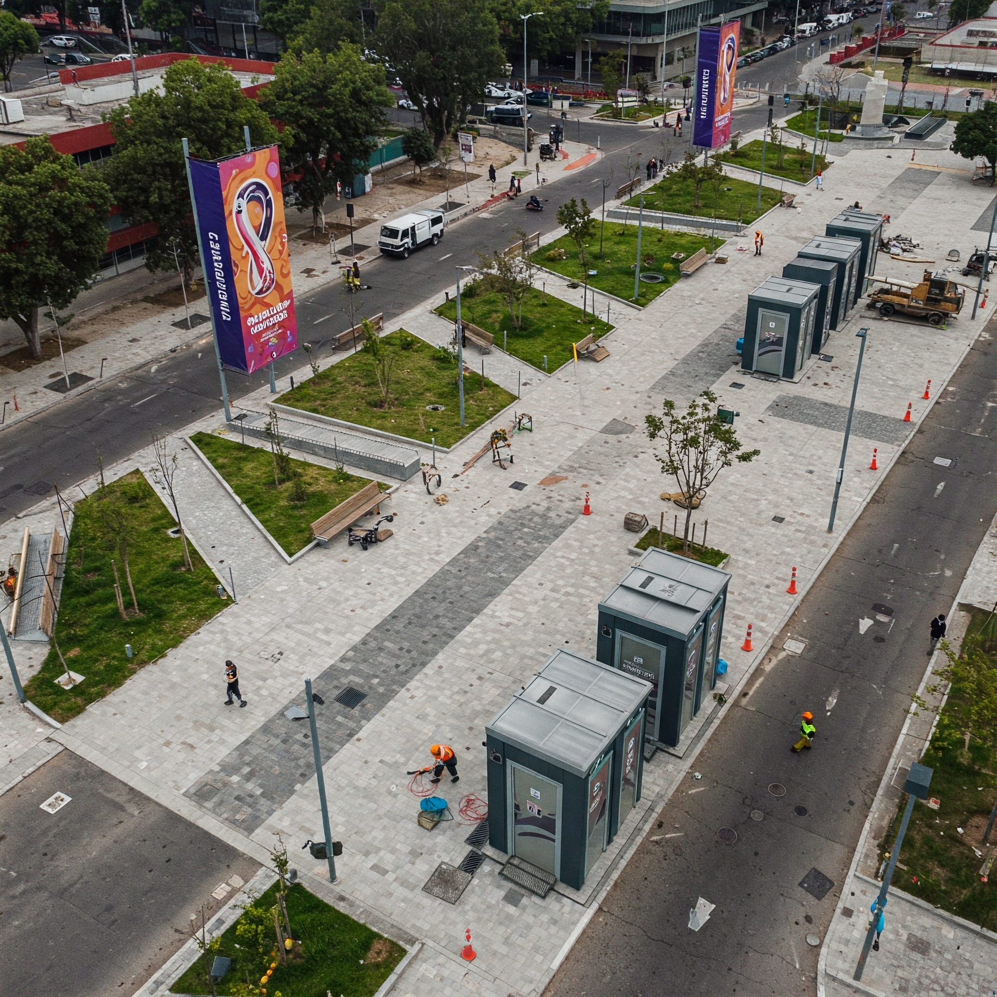 Ristrutturazione degli spazi pubblici a Guadalajara per i Mondiali del 2026 